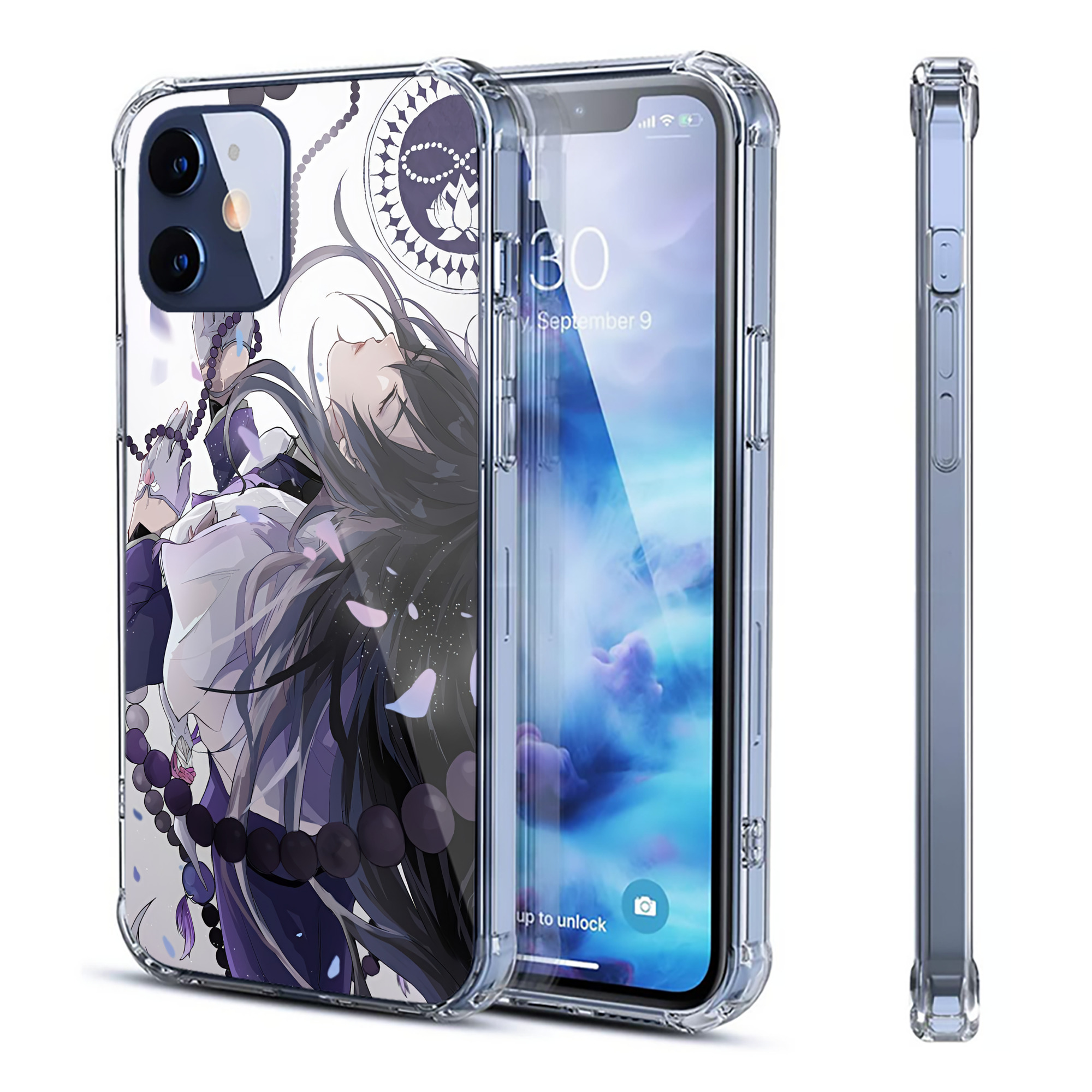 （画像用） 刀剣乱舞 Touken Ranbu 【iPhone 12シリーズ対応】透明スマホケース（クリアソフトケース）
